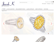 Tablet Screenshot of jacobkjewelry.com